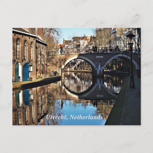 Utrecht, Pays-Bas, Carte postale (Devant)