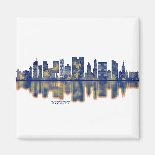 Utrecht Skyline Magneet (Voorkant)