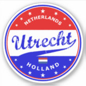 Utrecht Sticker (Voorkant)