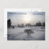 Utsikt från Pia och Sörens fönste... Briefkaart (Voorkant / Achterkant)