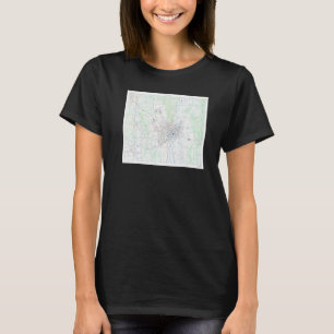 Utsunomiya Japan Map 1945 T-shirt