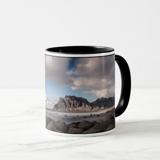Uttakleiv Lofoten Norway Mug (Devant droit)