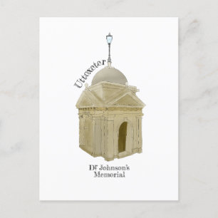 Uttoxeter Dr Johnson-herdenking Briefkaart