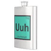 Uuh - Ununhexium Chemistry Periodic Table Element Heupfles (Links)
