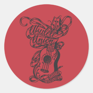 UUoB/H 3"Sticker: Tattoo Ontwerp Ronde Sticker