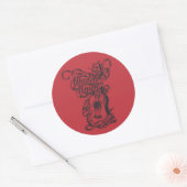 UUoB/H 3"Sticker: Tattoo Ontwerp Ronde Sticker (Envelop)