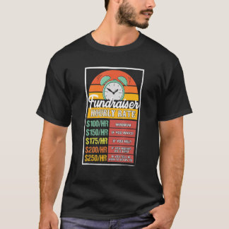 Uurloon fondsenwerver Gag T-shirt