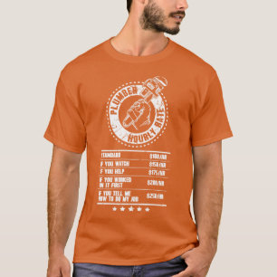 uurtarief voor pruimen t-shirt