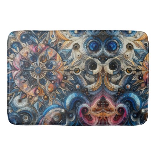 uurwerk badmat (Voorkant)