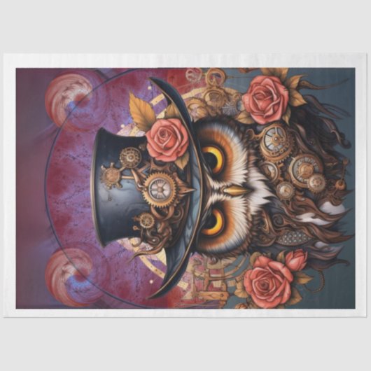 uurwerk tissuepapier (Voorkant)