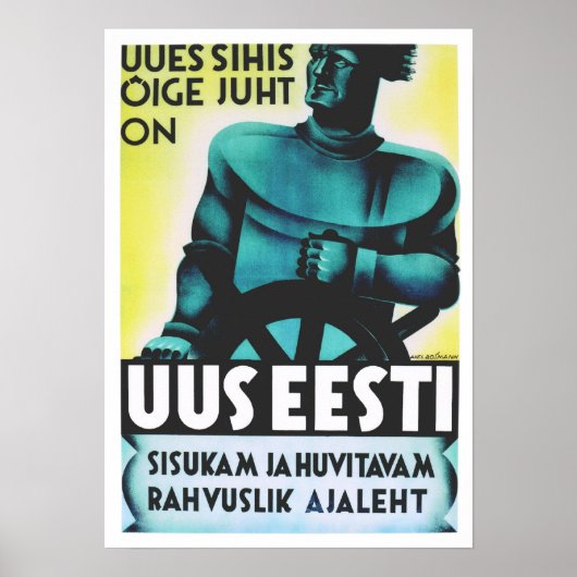 Uus Eesti Poster (Voorkant)