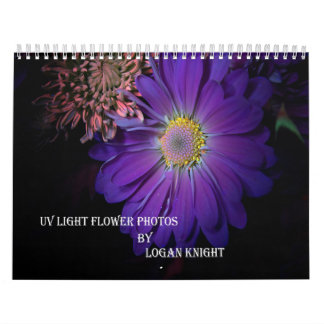 UV Light Flower Photoendar Kalender