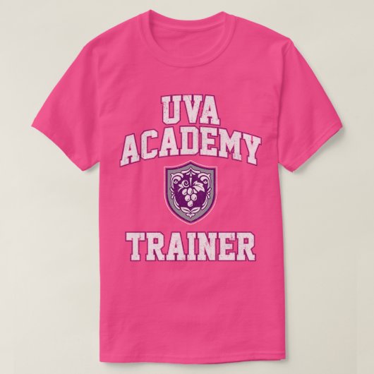 UvA Academy Trainer T-shirt (Design voorkant)