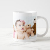 UW 2 fotocollage | Familiebedrijf vrienden Extra Grote Beker (Rechts)