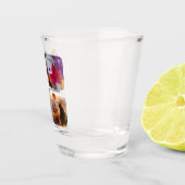 Uw 4 foto's met ruw glas Sjabloon (Rechts)