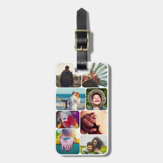 Uw 8 Label voor fotobagage Bagagelabel (Voorkant verticaal)