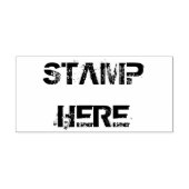 Uw aangepaste 1,5-inch x 3-inch rubberen stempel (Afrduk)