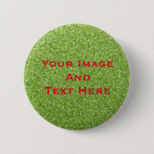 Uw aangepaste Afbeelding en tekst persoonlijke But Ronde Button 5,7 Cm