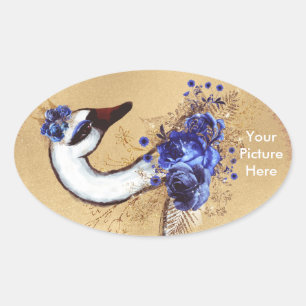 Uw aangepaste Afbeelding Oval Sticker