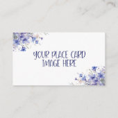 Uw aangepaste afbeelding plaatskaartje (Achterkant)