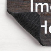 Uw aangepaste Afbeelding Square Wood Muismat (Hoek)
