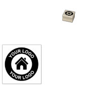 Uw aangepaste bedrijfslogo rubberstempel (Gestempeld)