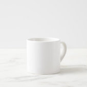 Uw aangepaste Espresso-Mok wit Espresso Kop (Voorkant rechts)