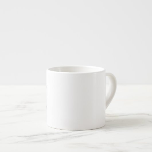 Uw aangepaste Espresso-Mok wit Espresso Kop (Voorkant rechts)