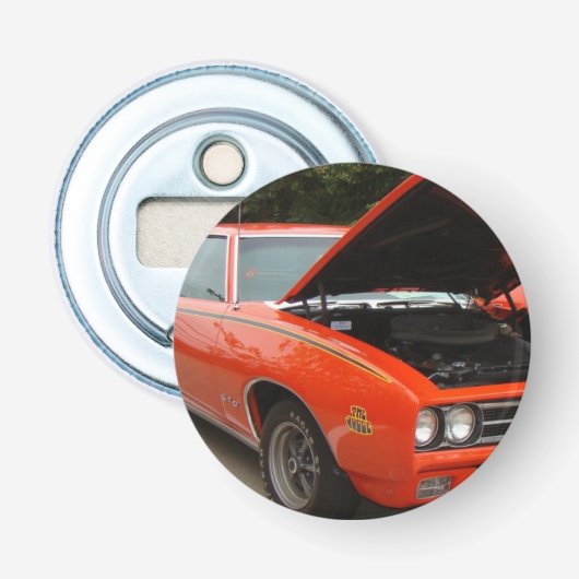 UW Aangepaste foto DIY Sjabloon ijskastmagneet Button Flesopener (Voorkant)