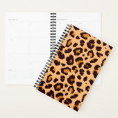 Uw aangepaste kleur, Faux Leopard Print Design Planner (Display)