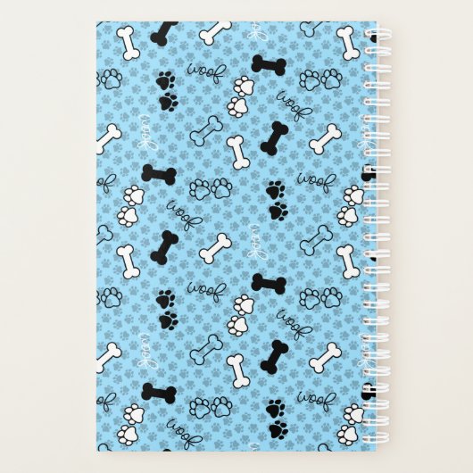 Uw aangepaste kleur, ontwerp voor afdrukken in hon planner (Achterkant)