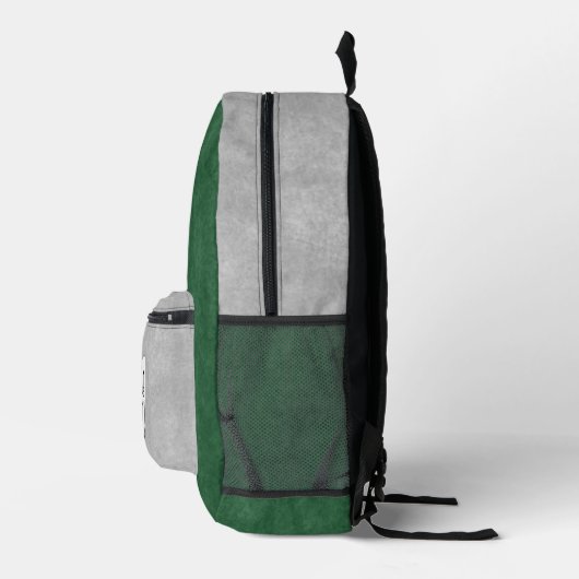 Uw aangepaste kleuren voetbal atleet bedrukte rugzak (Rechts)