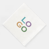 Uw aangepaste Logo of Afbeelding Servet (Hoek)