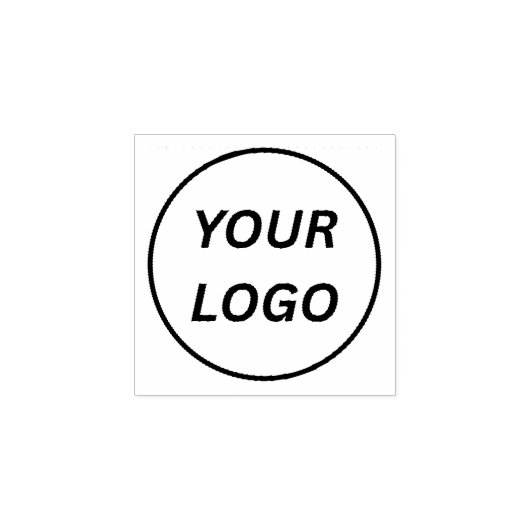 Uw aangepaste logo rubberen stempel (Afrduk)