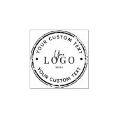 Uw aangepaste logo rubberen stempel (Afrduk)