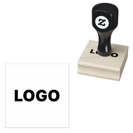 Uw aangepaste logo 	rubberstempel (Gestempeld)