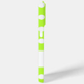 Uw aangepaste naam, flitsend groen Hoesje voor iPh (Achterkant / Rechts)