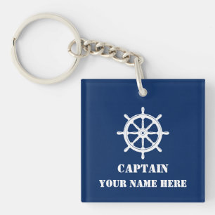 Uw aangepaste naam of naam van het schip verzendt  sleutelhanger