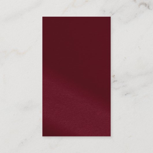 Uw aangepaste tekst hier Bourgogne Sjabloon vertic Visitekaartje (Achterkant)