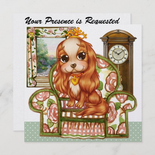 Uw aanwezigheid wordt gevraagd! - SRF Kaart (Voorkant / Achterkant)