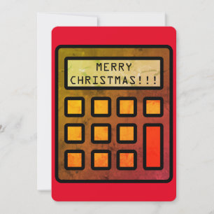 Uw accountant wenst u... Prettig Kerstfeest! Feestdagenkaart