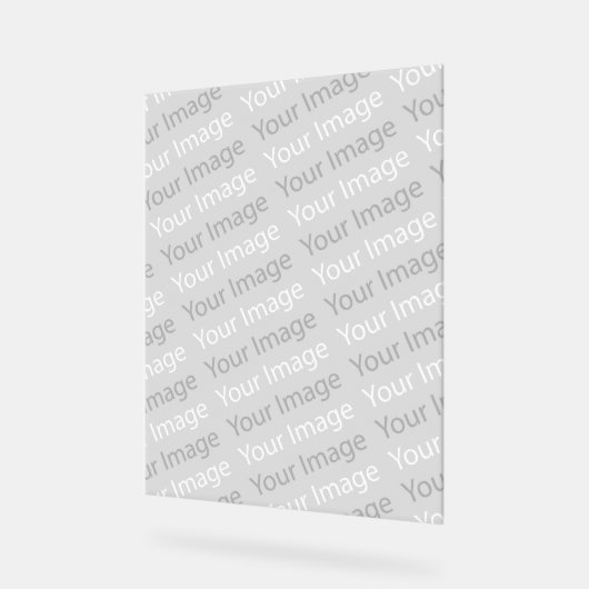Uw Afbeelding acryl teken Acryl Bord (Hoek)