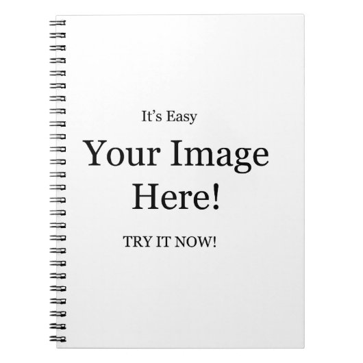 Uw Afbeelding hier Notitieboek (Voorkant)