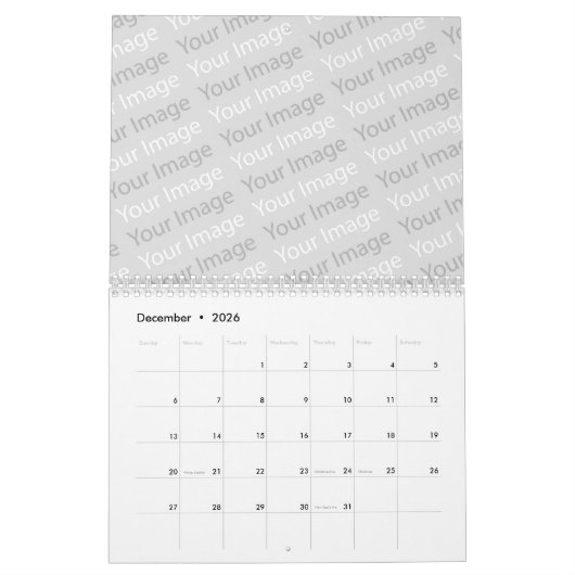 Uw Afbeelding Kalender (Dec 2026)