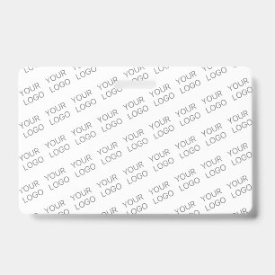 Uw afbeelding/logo automatisch verlicht + patroon badge
