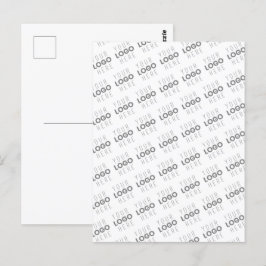 Uw Afbeelding/Logo wordt automatisch verlicht + Pa Briefkaart