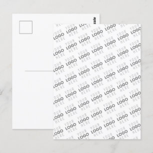 Uw Afbeelding/Logo wordt automatisch verlicht + Pa Briefkaart