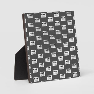 Uw Afbeelding ontwerp of zakelijke Logo betegeld   Fotoplaat