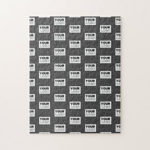 Uw Afbeelding ontwerp of zakelijke Logo betegeld   Legpuzzel