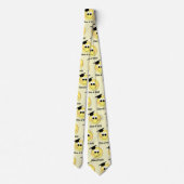 Uw Afstudeerder is een goed gezicht met een studie Stropdas (Achterkant)